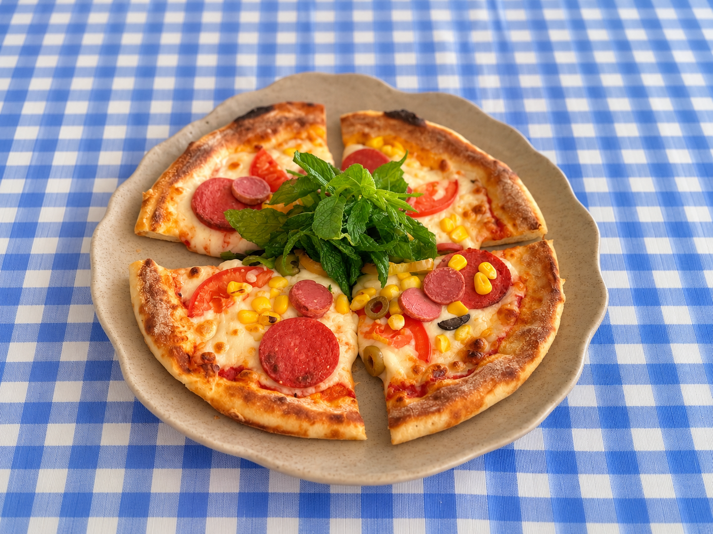 Pizza Vier Jahreszeiten